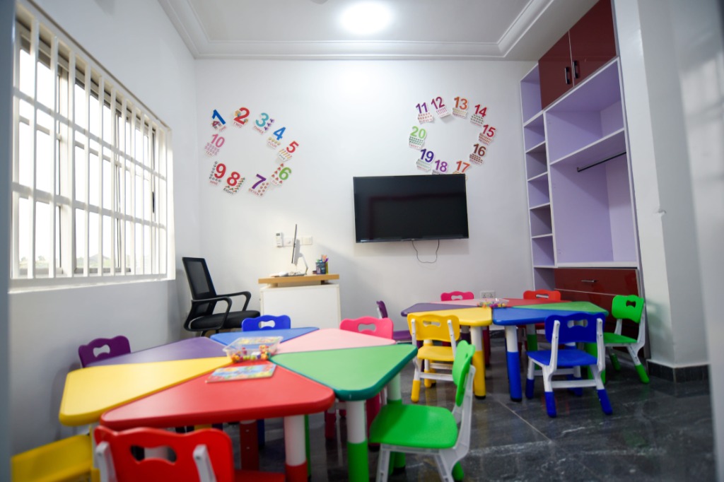 Lower primary classroom at HoneyBerry